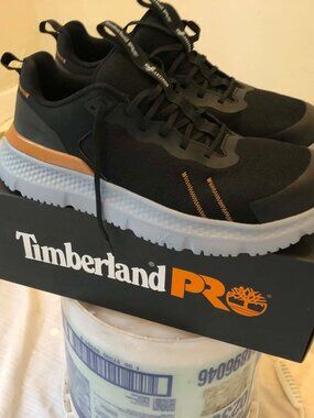 Timberland Pro Setra Low Safety Work Shoe Composite Toe Men's 9W Black
